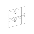 Geberit - Gis Easy Beplatingsset inbouwelement Giseasy Gipspl V Wcm Planc
