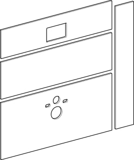 Geberit - Gis Easy Beplatingsset inbouwelement Giseasy Gipspl V Toiletmfr