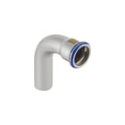 Geberit - Mapress RVS Gas Fitting met 2 aansluitingen Mapr Bo.90/76.1 1Xglad