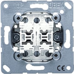 Jung - Basiselement Drukcontact Drukc 4X Maak 4Kl+N Basis