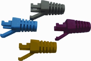 Radiall - RDC Kabelbeschermingstule Tule Rj45 Cat6 Rood Zk10