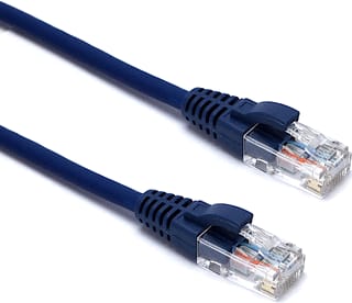 Excel - Patchkabel twisted pair  cat6 0.5m u/utp blue ds10