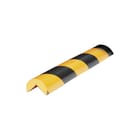 ATV - Rubber stootprofiel Stootband A Geel/Zwart 1M
