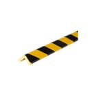ATV - Rubber stootprofiel Stootband H Geel/Zwart 1M