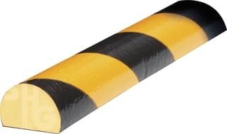 ATV - Rubber stootprofiel Stootband C Geel/Zwart 1M
