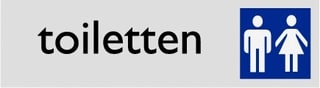 ATV - veiligheidspictogram INFOPLAATJE TOILETTEN