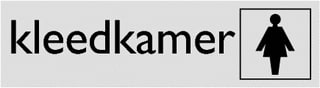 ATV - veiligheidspictogram INFOPLAATJE DAMESKLEEDKAM