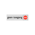 ATV - veiligheidspictogram INFOPLAATJE GEEN TOEGANG