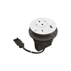 Legrand - Bureau aansluitunit wit 1 wcd +usb+wiel gst18