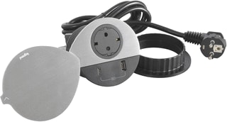 Legrand - Bureau aansluitunit alu dksl 1 wcd+usb+stekkr