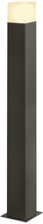 SLV - Grafit Staande lamp Grafit90 Pole 4Knt Ant E27