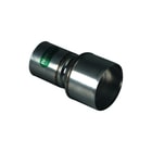 Panflex - INOX Enkelw. rookgashulpstuk 2 aansl. Adapter Rvs D50-80
