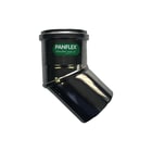 Panflex - Star Enkelw. rookgashulpstuk 2 aansl. Rvs Bocht 45 80