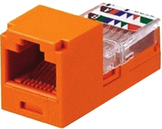 Panduit - Mini-Com Modulaire connector cj 5e lead frame orange