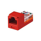 Panduit - Mini-Com Modulaire connector Cj 5E Lead Frame Rood