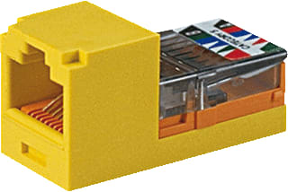 Panduit - Mini-Com Modulaire connector Cj 5E Lead Frame Geel