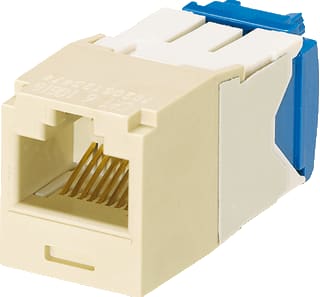 Panduit - Mini-Com TG Modulaire connector cj utp c6a 10g ivoor