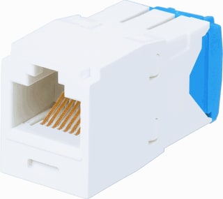 Panduit - Mini-Com TG Modulaire connector cj utp c6a 10g wit