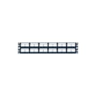 Panduit - Front-/patchpan. leeg kast/lessenr patchp 48v 2u  & labels