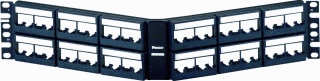 Panduit - Front-/patchpan. leeg kast/lessenr patchp 48v 2u hoek&label