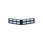 Panduit - Front-/patchpan. leeg kast/lessenr patchp 48v 2u hoek&label