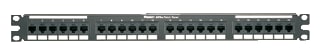 Panduit - Patchpaneel twisted pair Patchp Utp 5E 24V 1He Zw