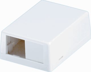 Panduit - Inzetplaat schakelmateriaal Opbdoos 2V Helderwit