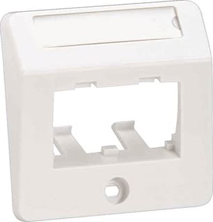 Panduit - Inzetplaat schakelmateriaal Inzetpl 2V 50X50 Wit