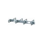 Panduit - Kabel/draadgeleider kast/lessenaar rangeerpan d-ring 1u v+a