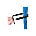Panduit - Kabel/draadgeleider kast/lessenaar kabelman beugel vert 1"