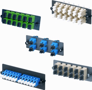 Panduit - Inzetplaat patchpaneel glasvezel glas adaptpan 3scdupl zir