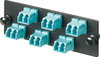 Panduit - Inzetplaat patchpaneel glasvezel Glas Adaptpan 6Lc Dupl Zir