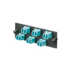Panduit - Inzetplaat patchpaneel glasvezel Glas Adaptpan 6Lc Dupl Zir