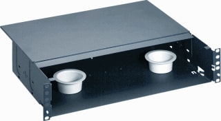 Panduit - Glasvezel lasbox glasvezelbak 2he
