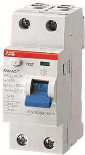 ABB - System pro M compact F200 Aardlekschakelaar als 40a 4p f202a40/0,1