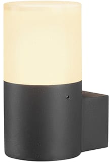 SLV - Grafit Plafond-/wandarmatuur E27 Rond Ant 1Xe27