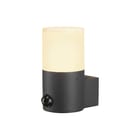 SLV - Grafit Plafond-/wandarmatuur E27 Rond Sens Antr