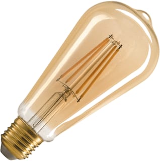 SLV - Leuchtmittel LED-lamp St64 E27 Goud 7,5W 2500K