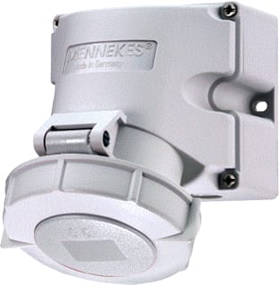 Mennekes - CEE-wandcontactdoos 9343