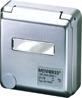 Mennekes - Cepex CEE-wandcontactdoos 4974me