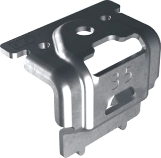 Esdec - FlatFix Zonnepaneel verbind.- en bev. elem. Flat Eindklem 35Mm