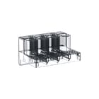 Schneider Electric - TeSys Giga Toeb./onderd. laagsp.-schakeltechn. Klemafd 4P G115-225 Ip20