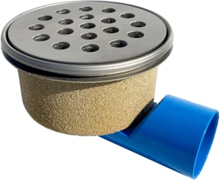 Van den Berg - Vloerput met 1 aansluiting Rvs Put Rond 200Mm 3000Kg