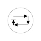 Schlegel - Tekstschild vr drukknop/signaallamp  bsrr1133