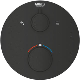 Grohe - Grohtherm Inbouwmengkraan grohth opbdl rnd+omstel
