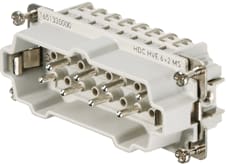 Weidmüller - Modulaire connector HDC-HVE-6+2SS
