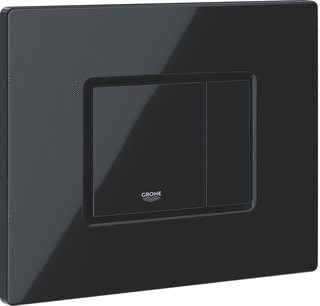 Grohe - Even Bedieningsplaat spoelsysteem Bedpl Glossy Black