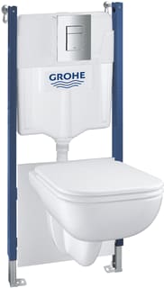 Grohe - Solido Start Edge Inbouwreservoir met frame 5-in-1 ker wc