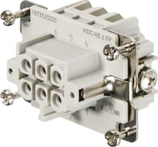 Weidmüller - Modulaire connector Hdc He 6 Fp