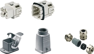 Weidmüller - Modulaire connector Hdc-Kit-Ha 04.400 M